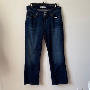 Levi's Curvy Bootcut Jeans in Deep Blue